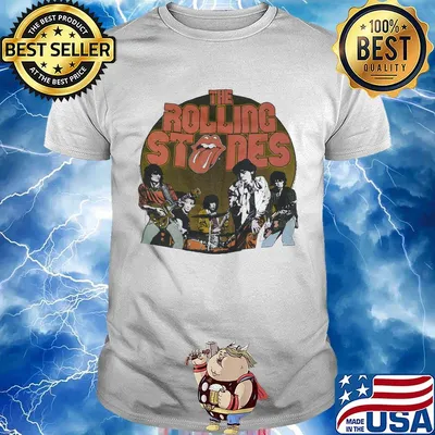 The rolling stones retro 70's vibe vintage shirt