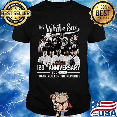 The white sox 120th anniversary 1900 2020 thank you for the memories shirt