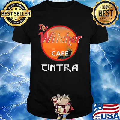 The witcher cafe cintra sunset shirt