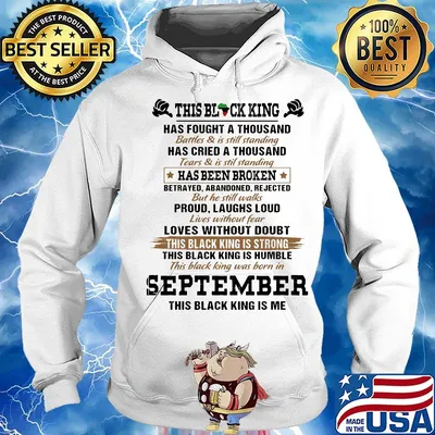 This black king has fought a thousand has cried a thousand s Hoodie