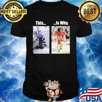 This is why police officer eric reid colin kaepernick shirt