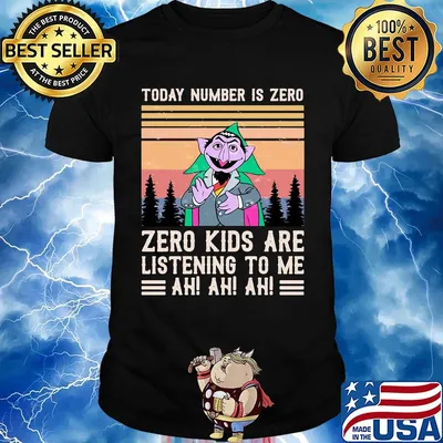 Today number is zero zero kids are lisrening to me ah ah ah vintage retro shirt