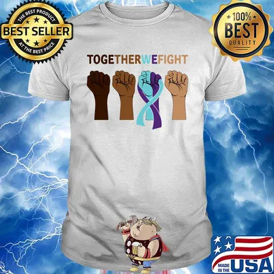 Together we fight black lives matter shirt