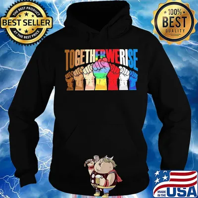 Together we rise lgbt black lives matter s Hoodie