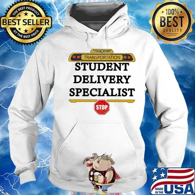Transportation student delivery specialist stop s Hoodie