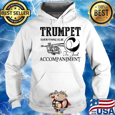Trumpet everything else is just accompaniment s Hoodie