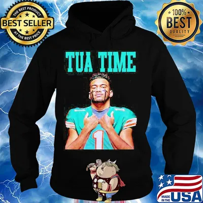 Tua in a miami dolphins team football s Hoodie