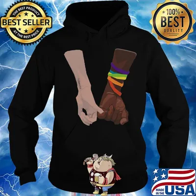 Two Hand Black Lives Matter Color Shirt Hoodie
