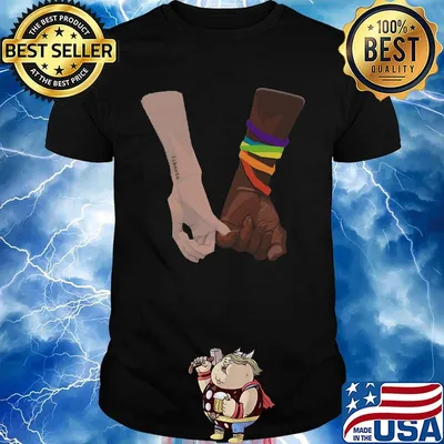 Two Hand Black Lives Matter Color Shirt