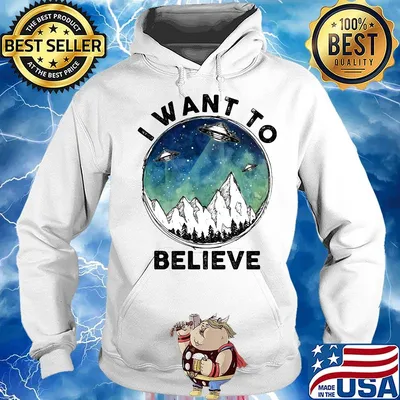 Ufo i want to believe s Hoodie