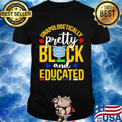 Unapologetically pretty black and educated voorhees college heart styles 90's shirt