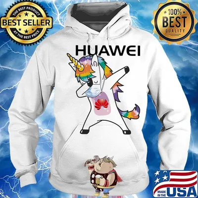 Unicorn mask huawei logo s Hoodie