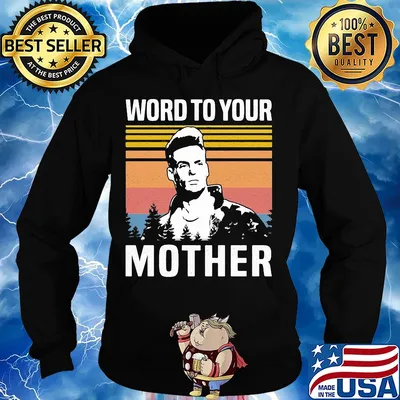 Vanilla ice word to your mother vintage retro s Hoodie