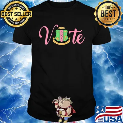Vote alpha kappa alpha logo shirt