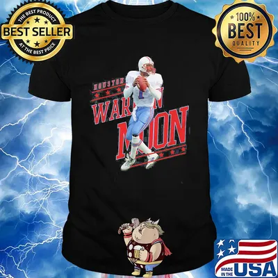 Warren no.1 houston football moon shirt