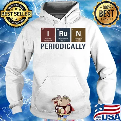 White I run periodically s Hoodie