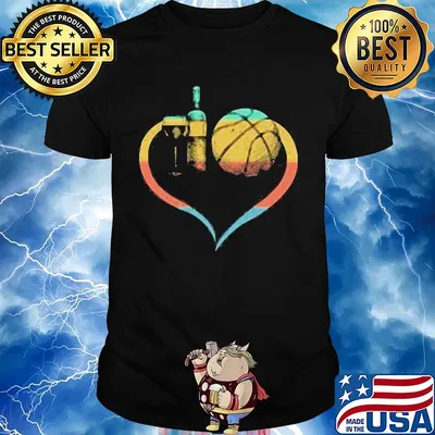 Wine heart baseball vintage shirt