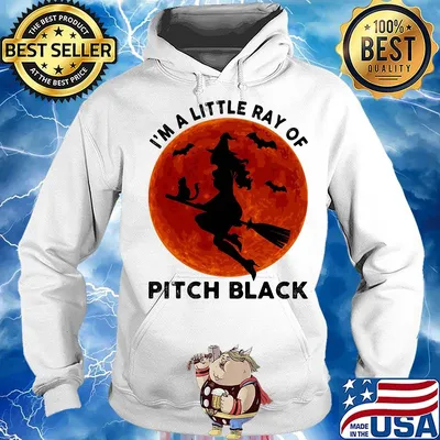 Witch I'm a little ray of sunset s Hoodie