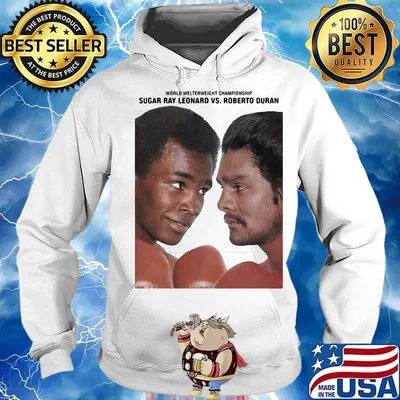 World welterweight champions sugar ray leonard vs roberto duran s Hoodie