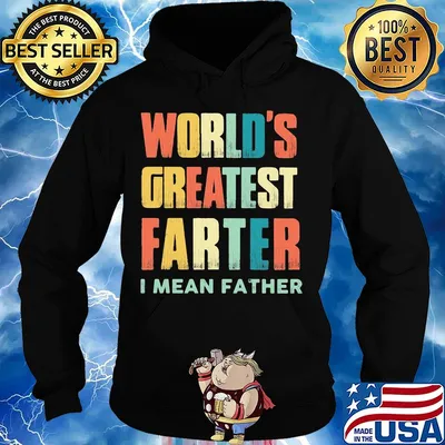 Worlds greatest farter I mean father vintage s Hoodie