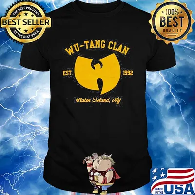 Wu-tang clan est. 1992 staten island new york shirt
