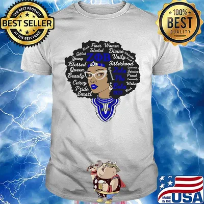 Zeta Phi Beta Black Queen Shirt