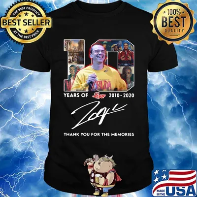 10 years of 2010 2020 logue thank you for the memories signature shirt