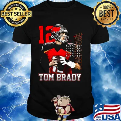 12 tom brady tampa bay buccaneers shirt
