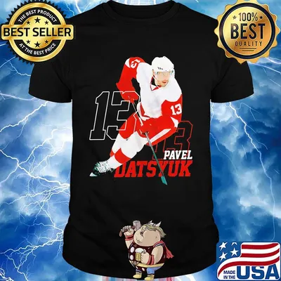 13 pavel datsyuk detroit red wings hockey shirt