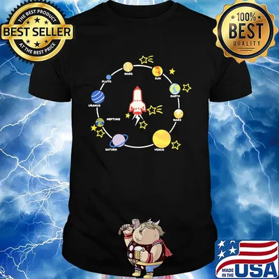 2 Mars Solar System Astronomy Shirt