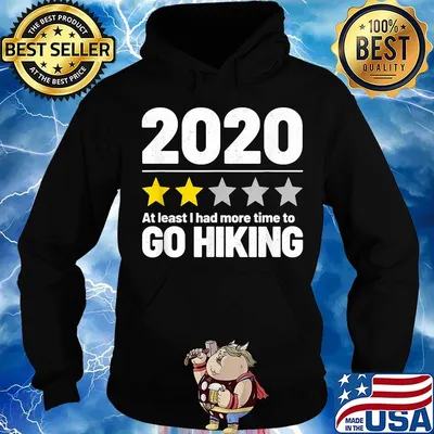 2020 at least i had more time to go hiking stars s Hoodie