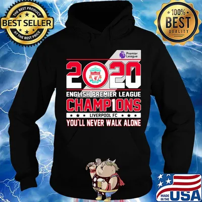 2020 english premier league champions liverpool fc you'll never walk alone s Hoodie