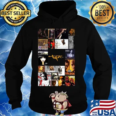 2pac tupac shakur rapper albums posters s Hoodie
