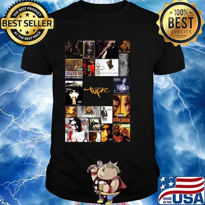 2pac tupac shakur rapper albums posters shirt