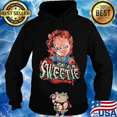 3-piece chunky zipper don't call me sweetie s Hoodie