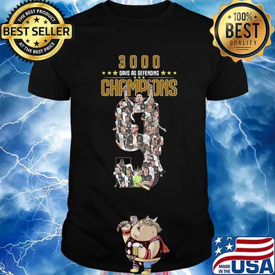 300 days as defending champions 9 stars shirt