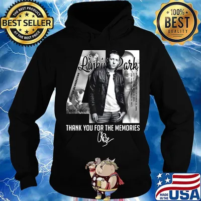 41 linkin park thank you for the memories signature s Hoodie