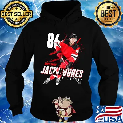 86 gentleman jack hughes new jersey hockey s Hoodie