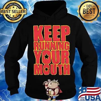 A day to remember merch keep running your mouth s Hoodie