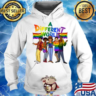 A different world flag LGBT s Hoodie