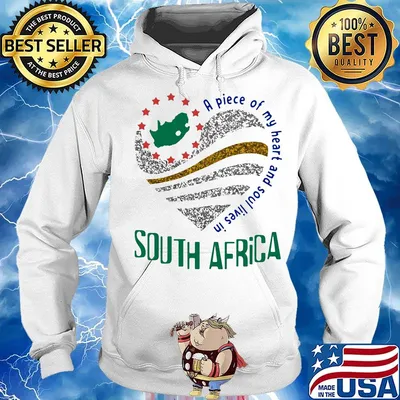 A piece of my heart and soul lives in south africa s Hoodie