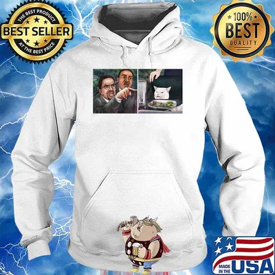 African American Leaders And White Cat s Hoodie