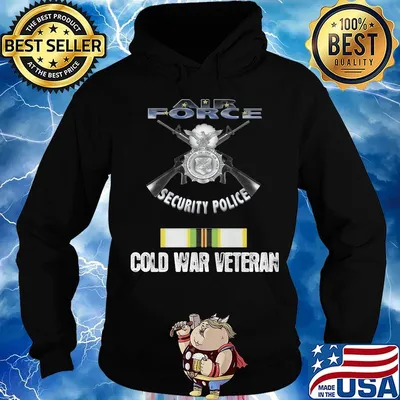 Air force security police cold war veteran s Hoodie