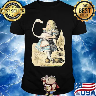 Alice in wonderland and goose vintage shirt