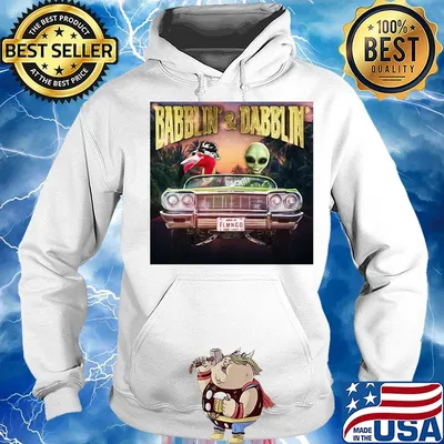 Alien and parrot babblin and dabblin s Hoodie