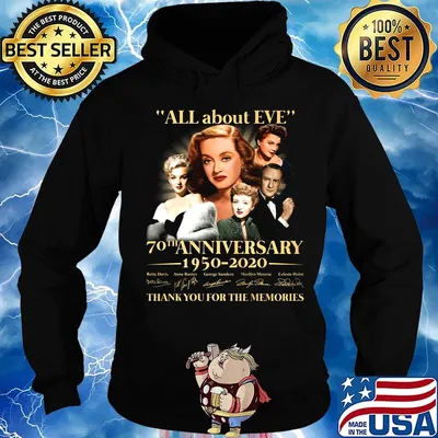 All about eve 70th anniversary 1950 2020 thank you for the memories signatures s Hoodie