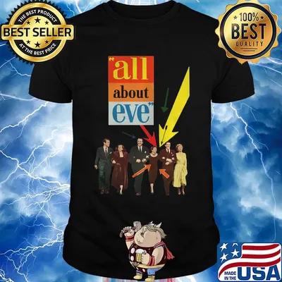 All about eve movie characters shirt