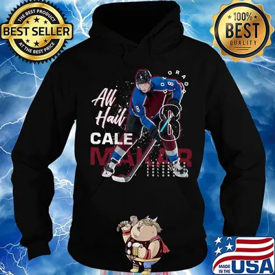 All hail cale makar colorado 8 hockey player s Hoodie