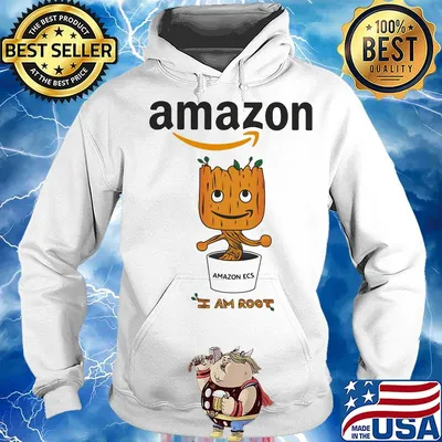 Amazon ecs i am baby groot s Hoodie