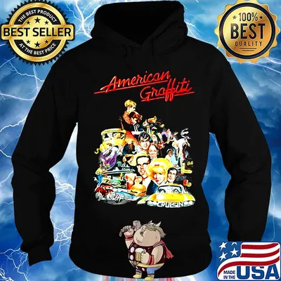 American graffiti george lucas richard dreyfuss ron howard cinema s Hoodie